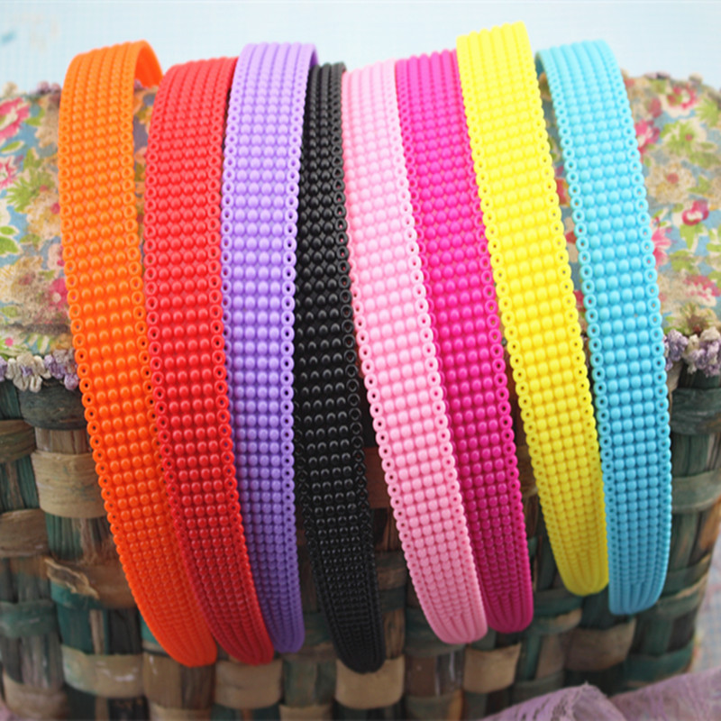 4排珍珠发箍 多色发箍  1元店饰品