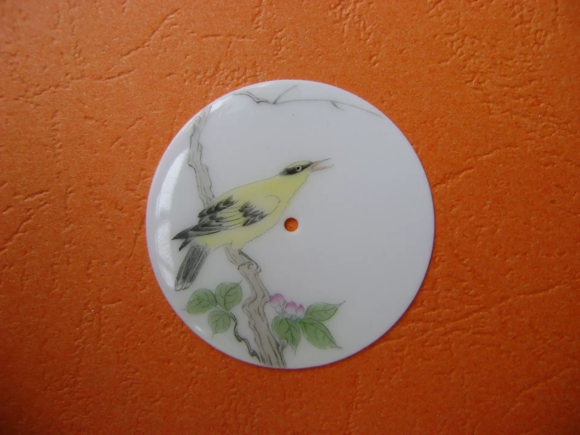 新款上市陶瓷手绘表盘 景德镇陶瓷表盘 薄胎瓷表盘 陶瓷手表表盘