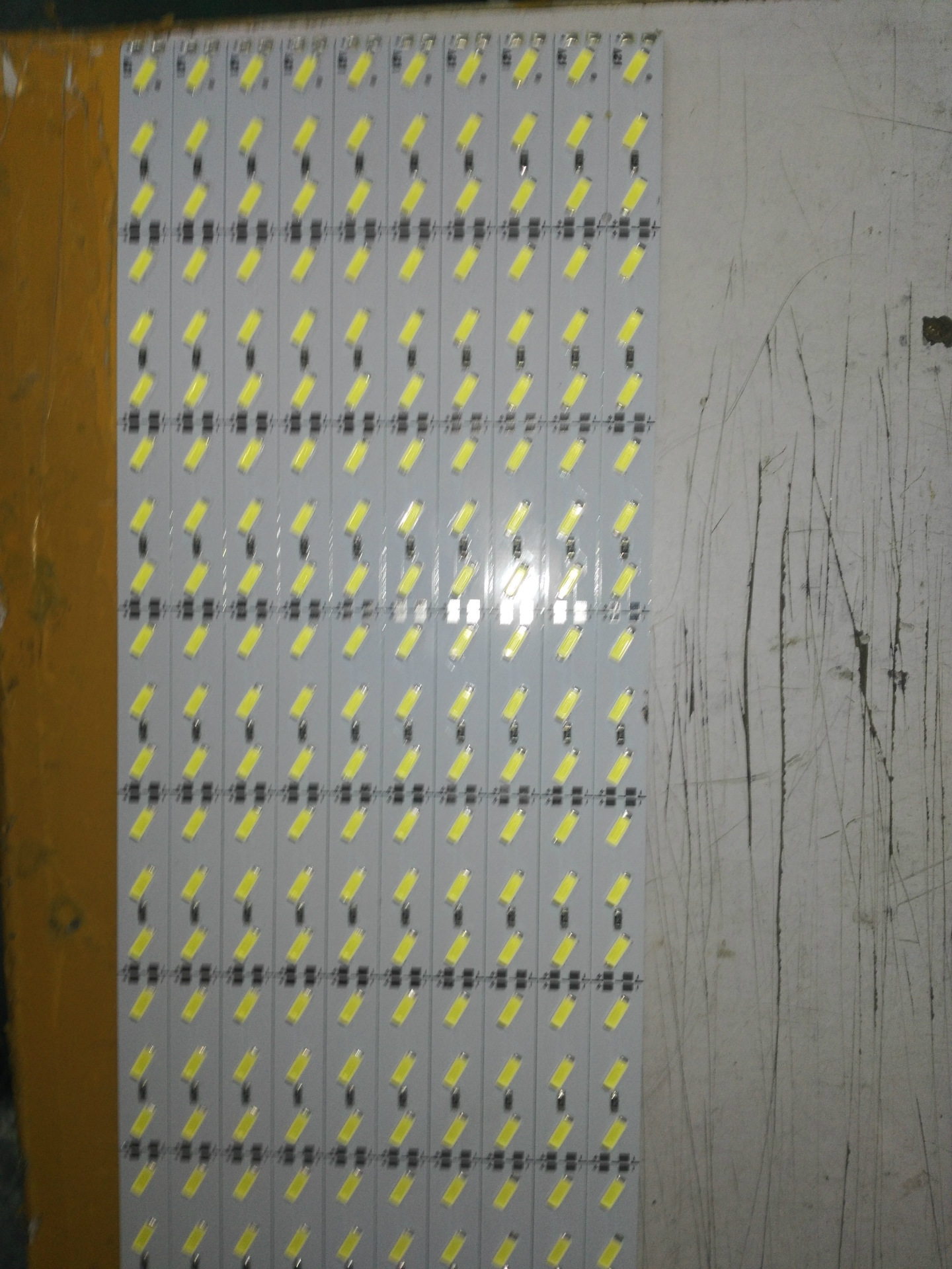 direct deal led7030 Rigid Strip Imported 3 chips Super bright 65-70LM 12V 72 bead