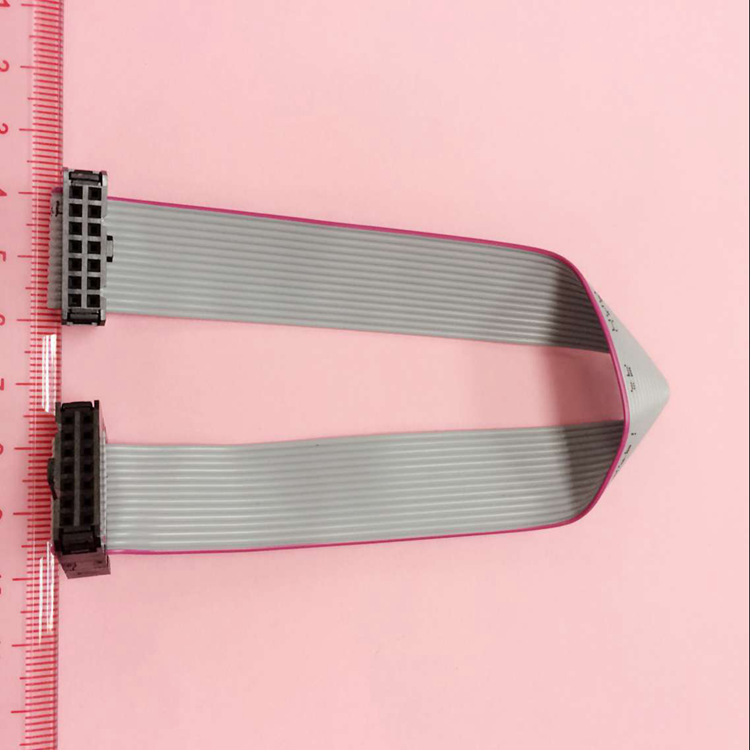 FC灰色排线 IDC连接线 双头FC-16PIN，间距2.54MM,L=20CM-阿里巴巴