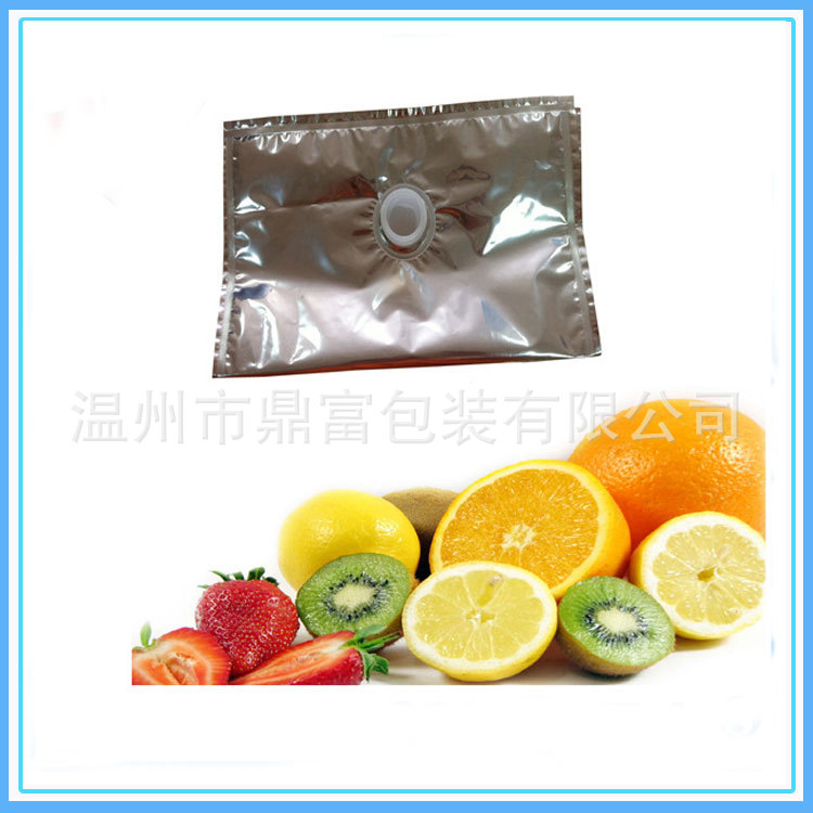 专业供应L蝴蝶阀bib盒中袋 20L镀铝红酒袋 果汁果酱无菌包装袋