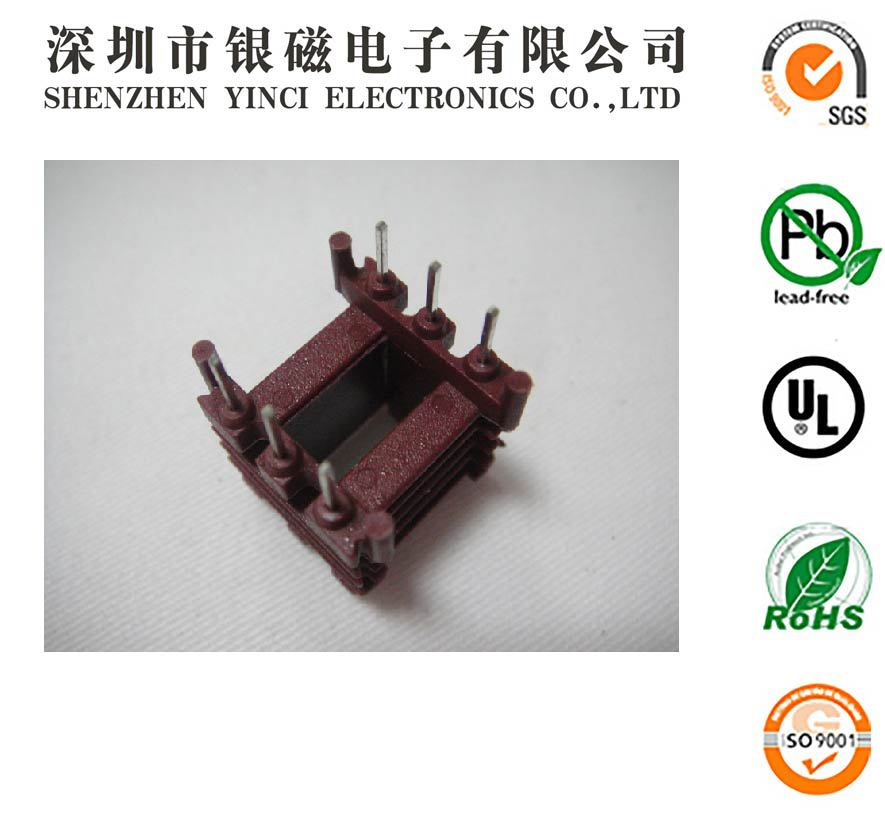 EF20型YC-EF-2013-4S骨架，3+3P BOBBIN,厂家直销，变压器骨架