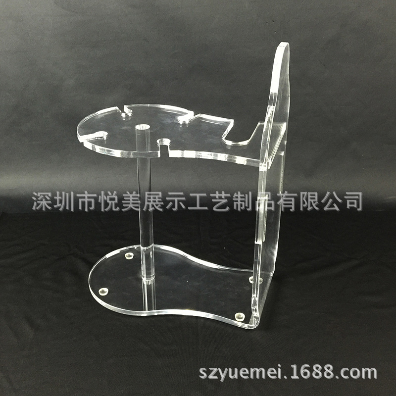 个性有机玻璃项链首饰展示架全透明亚克力促销架亚克力展示工艺品