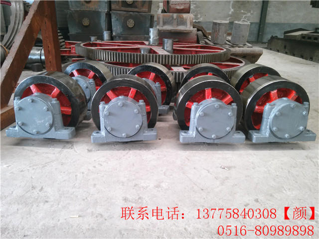 带筋板加强型结构600烘干机托轮