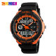 Skmei trendy mountaineering outdoor sports multi-functional men's waterproof double display electronic watch wholesale skmei0931