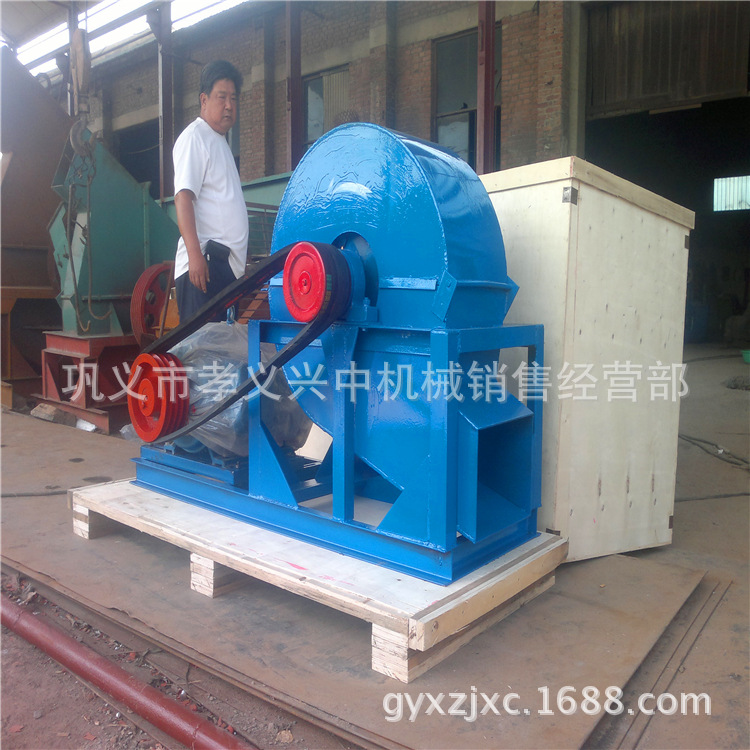 竹头竹尾竹节粉碎机 竹屑生产设备 600型竹子破碎机