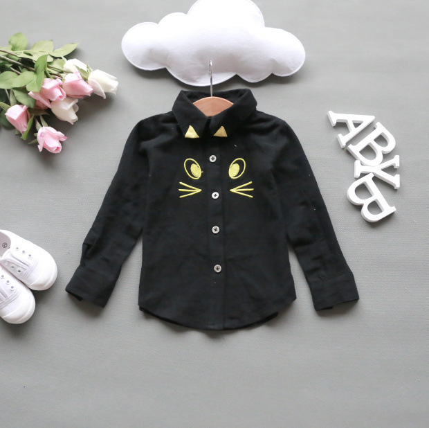 Chemise fille à manche longue - Ref 2086834 Image 24