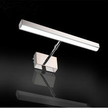 LED單臂可伸縮鏡前燈旋轉鏡櫃燈現代簡約衛生間化妝浴室燈廠家