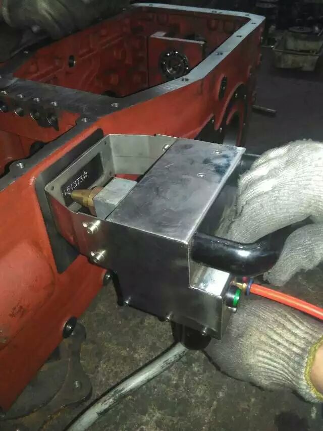 微型氣動(dòng)打標(biāo)機(jī)操作圖