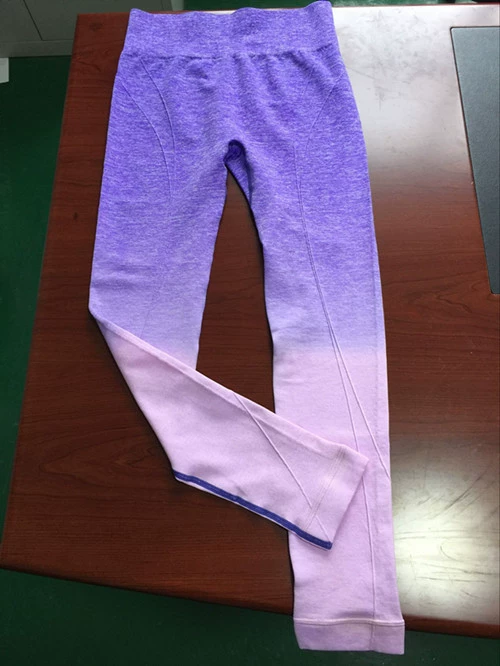 Yoga Leggings Gradient, Elastic High-Waist Tight Pants, for Running, Sizes S/M L/XL