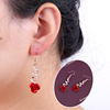 Earrings, ear clips, accessory, wholesale