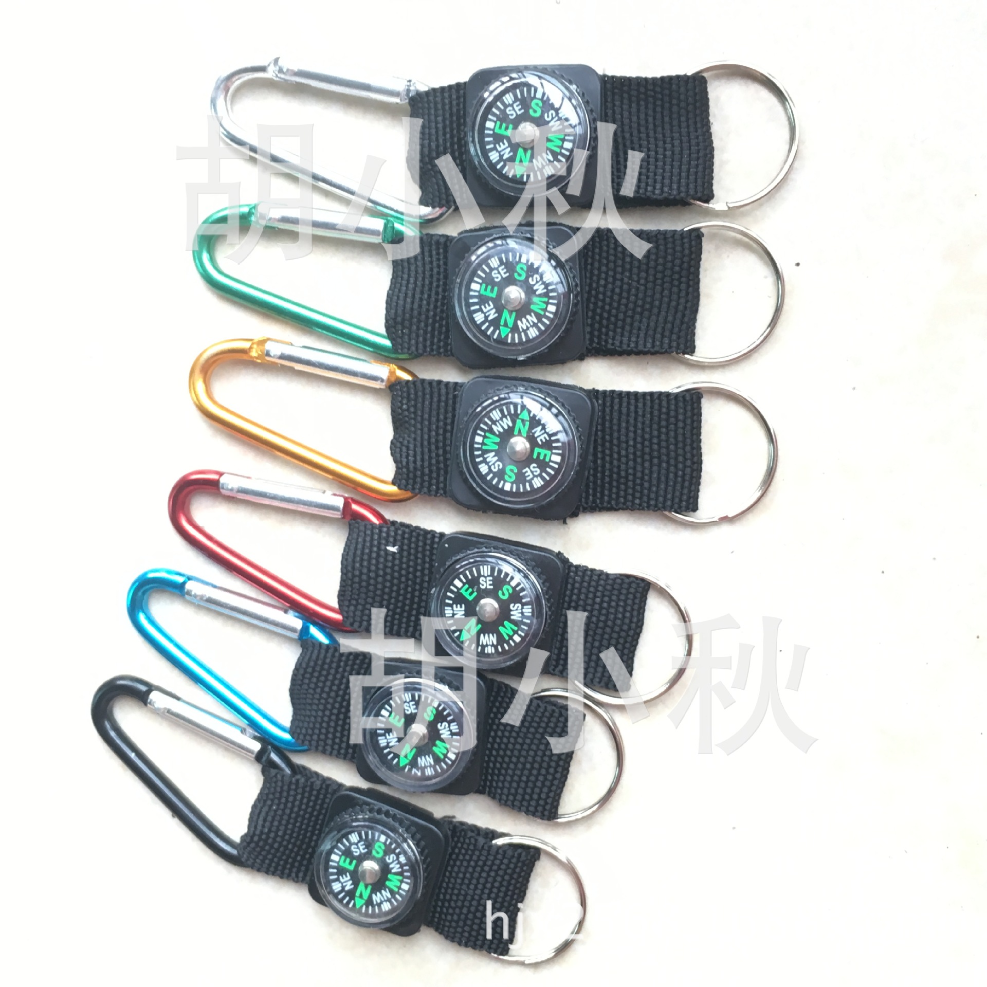 5号彩色登山扣织带扣