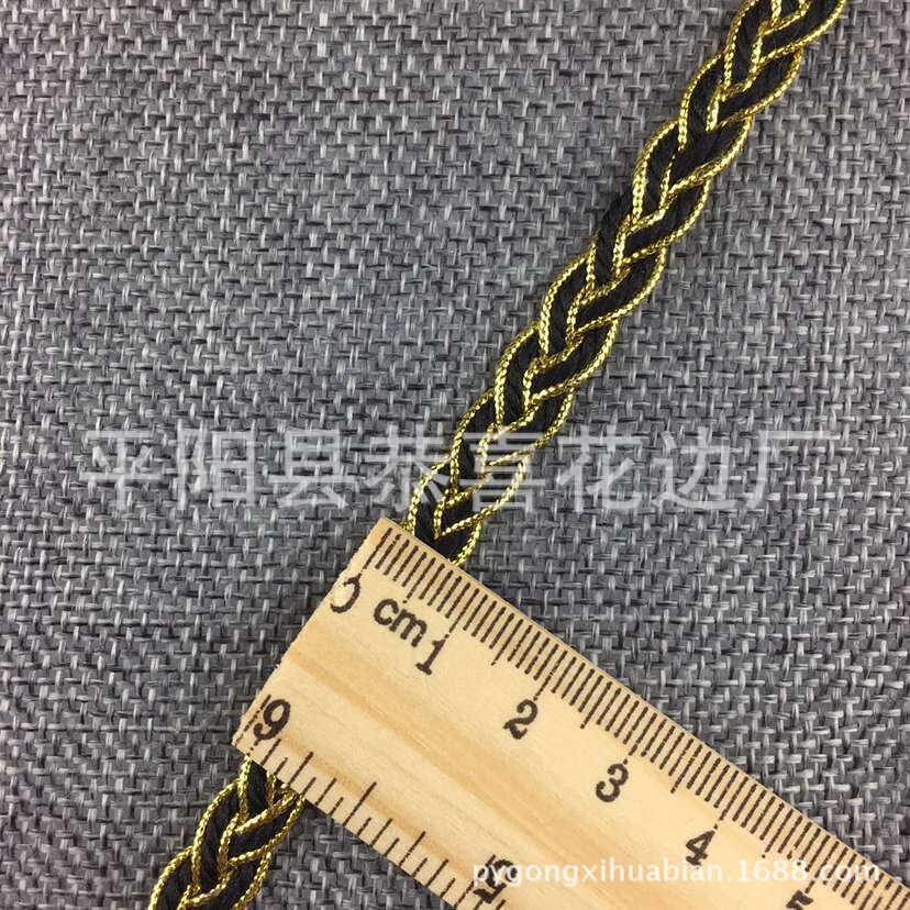 黑金编织带