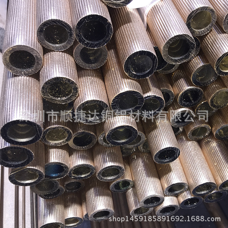 厚壁拉花黄铜管 大小口径拉花黄铜管 H59六角黄铜管 黄铜棒