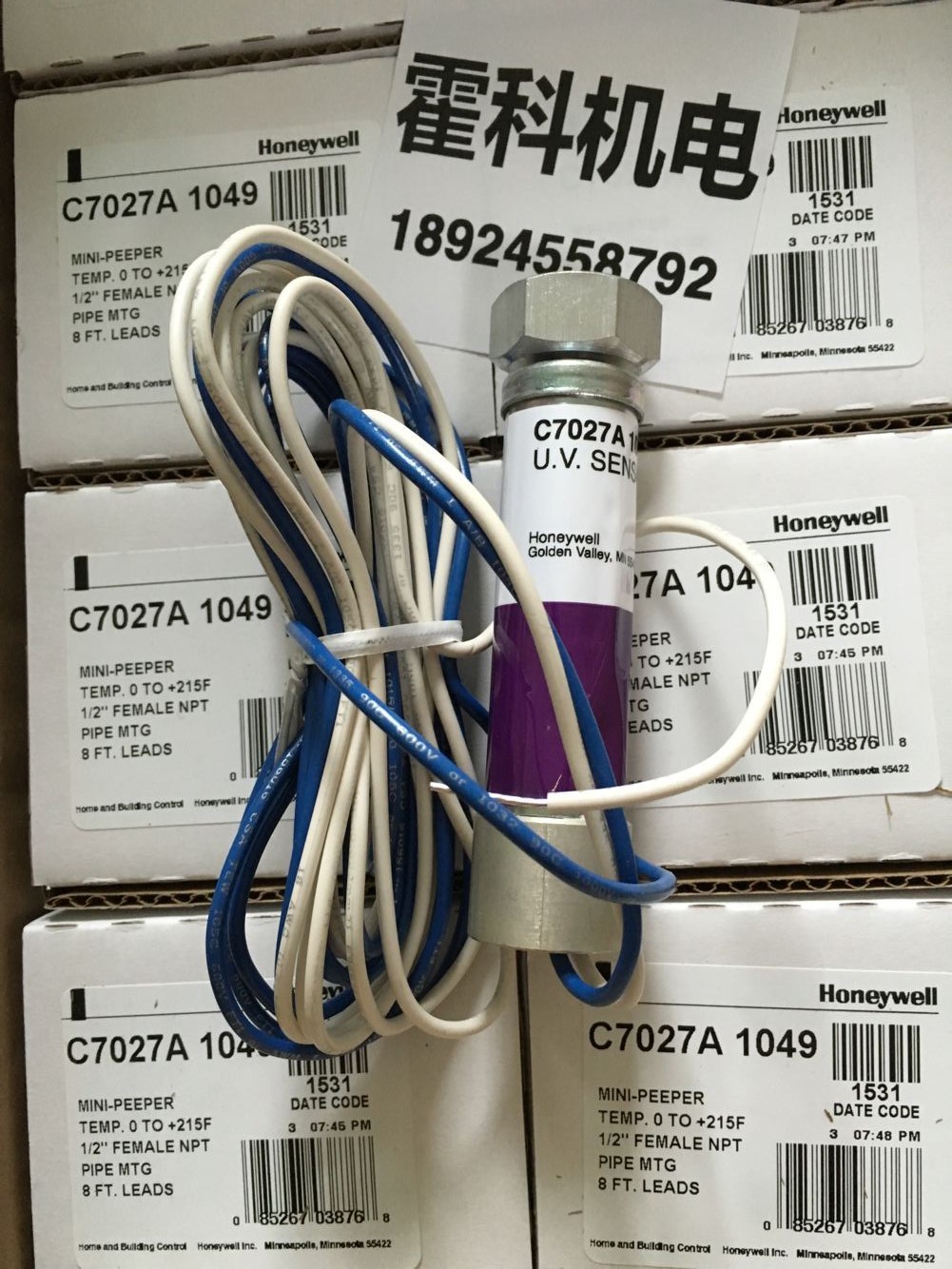 原装全新正品Honeywell霍尼韦尔C7027A1049，C7027A 1049