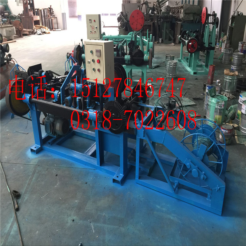 【厂家直销】双股正反捻铁蒺藜机刺绳设备