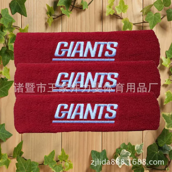 Factory direct sports headband knitted embroidery sports headband Terry headband