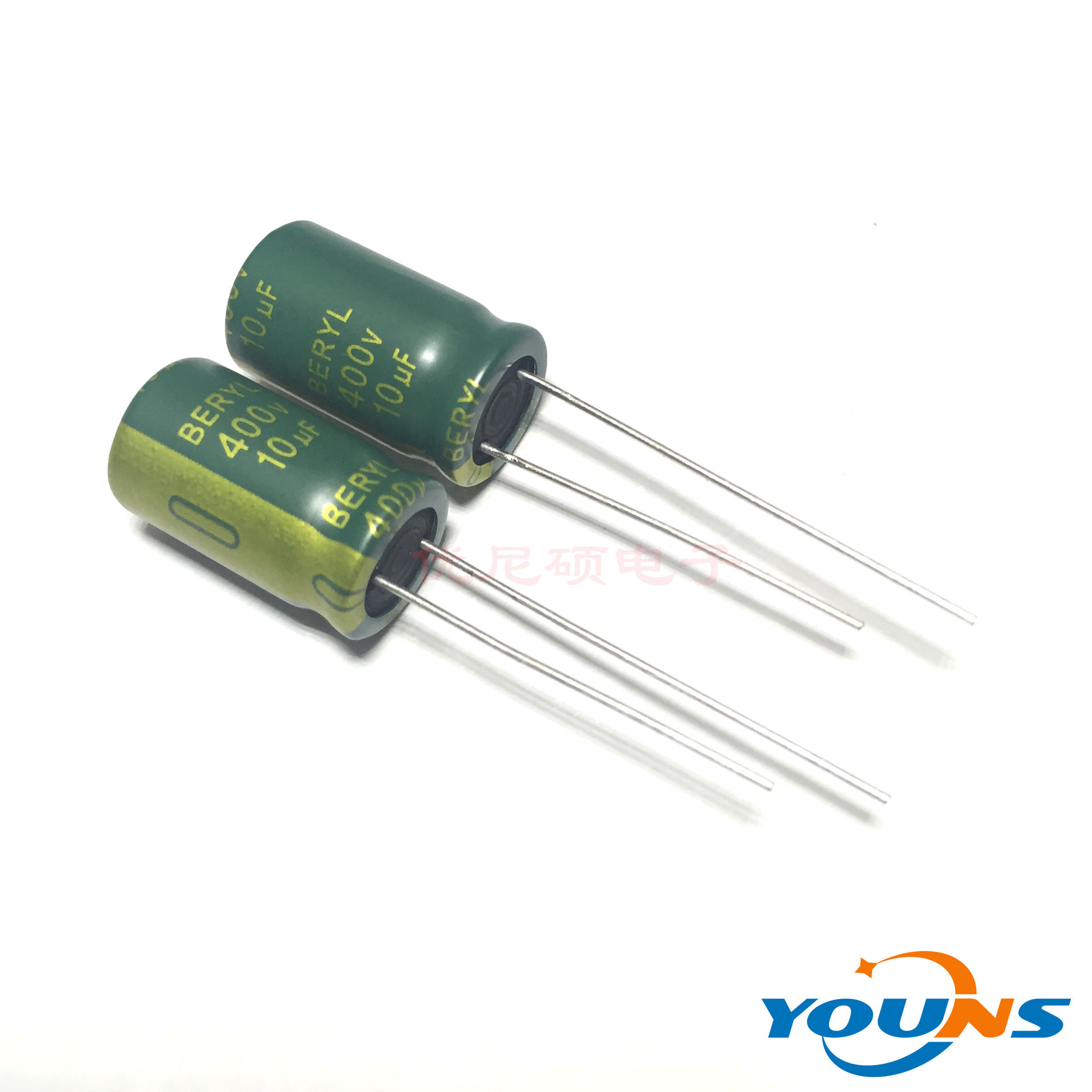 绿宝石铝电解电容 BERYL 10X16 400V 10UF 高频低阻 RC系列 5000