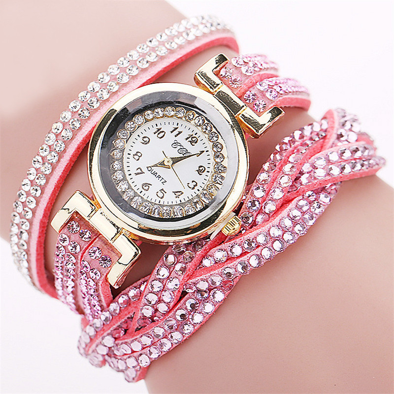 Twisted Velvet Bracelet Watch - Image 7