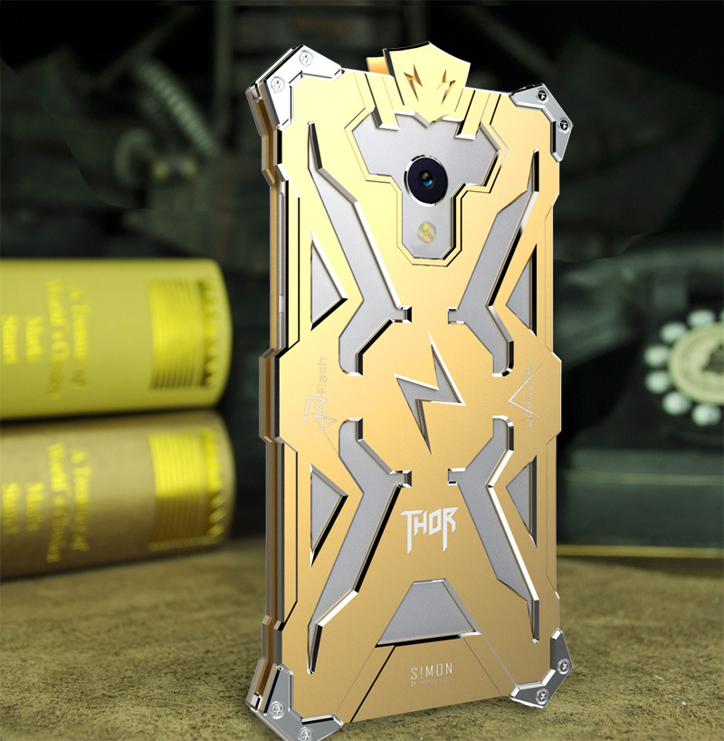 SIMON THOR Aviation Aluminum Alloy Shockproof Armor Metal Case Cover for MEIZU M3e | MEIZU M3