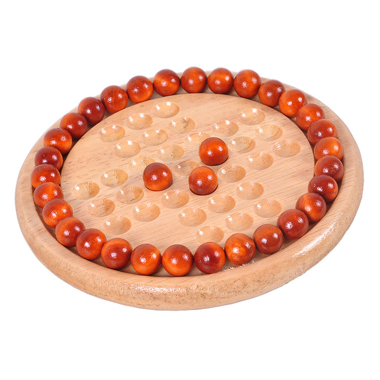 Adultos juguetes educativos de madera clásicos individuales Noble ajedrez independiente Diamante de ajedrez