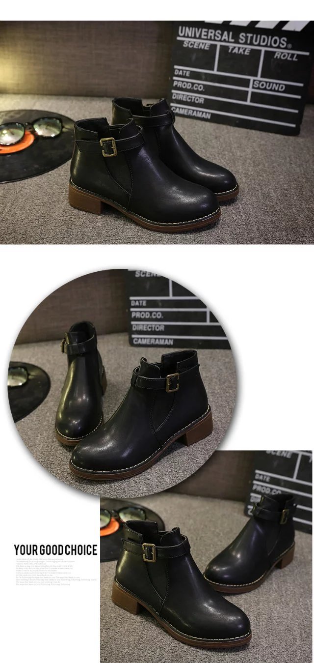 Bottes femme SHU MEIMEI en PU artificiel - Ref 3354813 Image 27