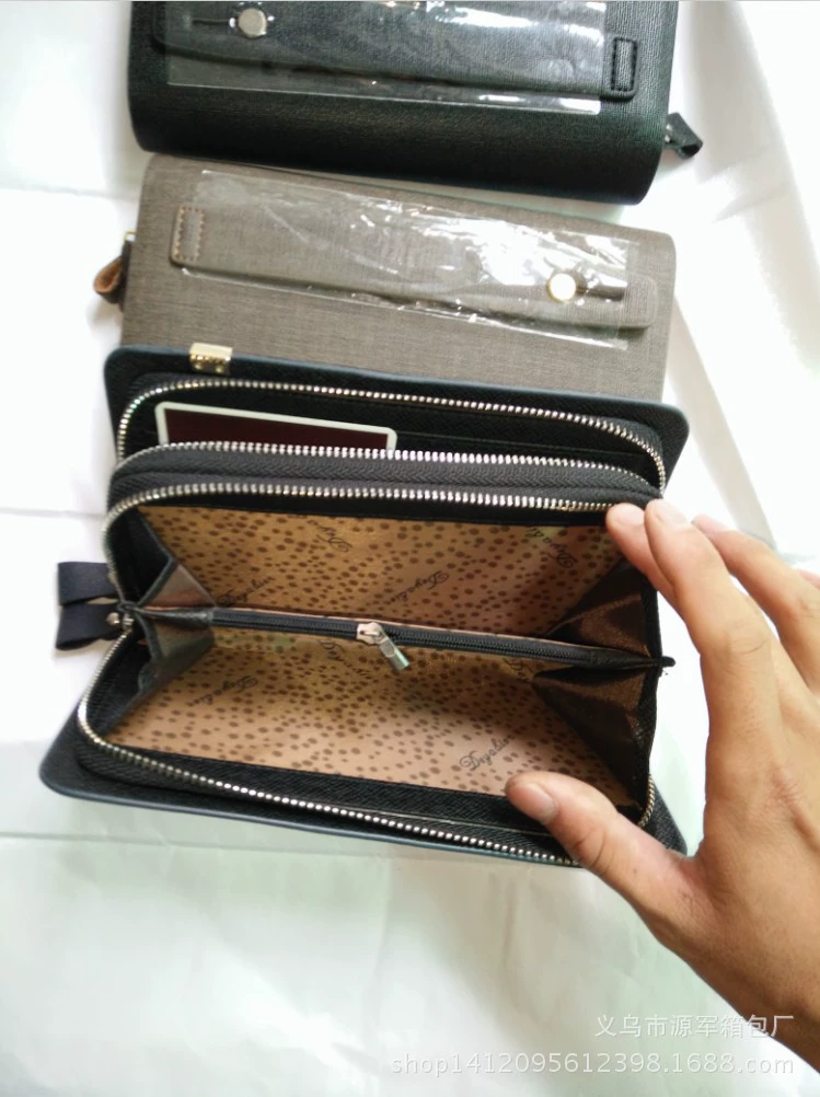 Summer small clutch bag, wallet with zipper, European style, wholesale