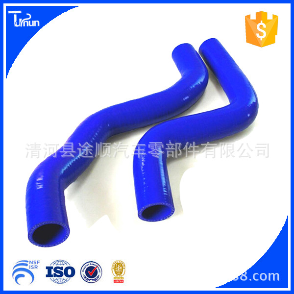 厂家批发三菱汽车改装硅胶管发动机散热器硅胶管