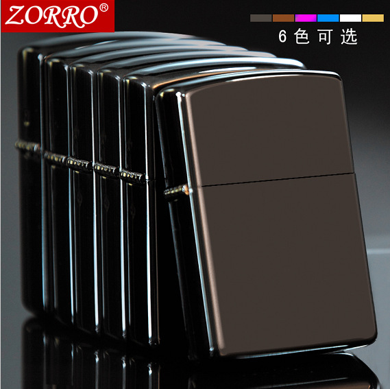香港規格品zorro佐羅灯油ライター黒氷個性創意防風機サポートロットdiy|undefined