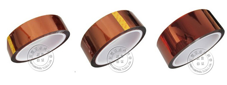 Cinta de dedo de oro al por mayor cinta de alta temperatura batería de litio vendaje cinta de poliimida cinta de Kopton