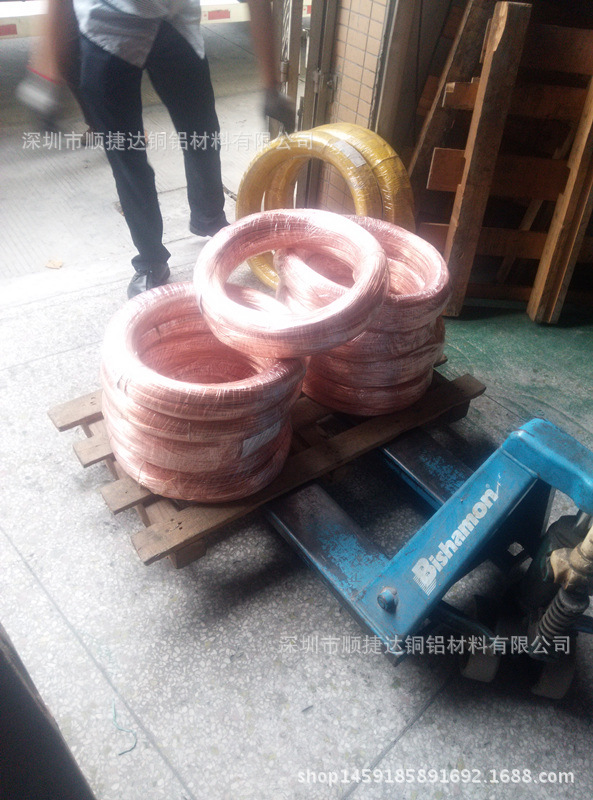 高强度C5191磷铜线 QSn6.5-0.1磷铜丝 半硬磷铜线