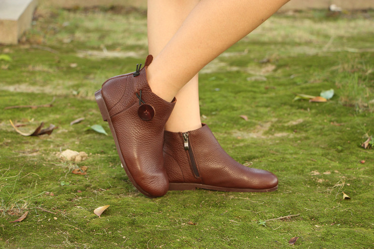 Bottes femme MOCHE en En cuir - Ref 3355423 Image 12