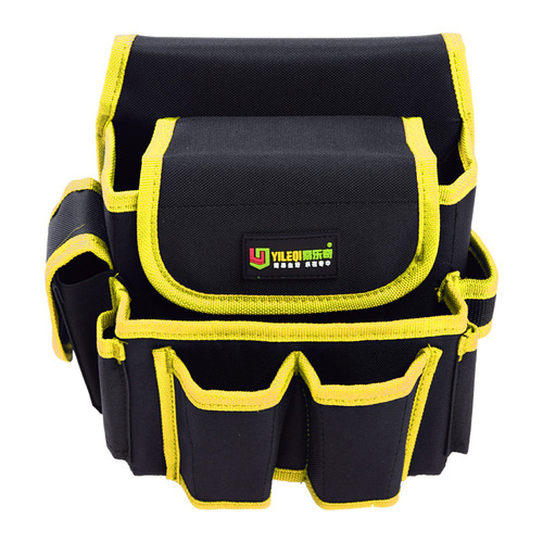 Cross-border best-selling canvas tool bag waist bag small Oxford cloth tool bag electrician waist bag supports drop shipping