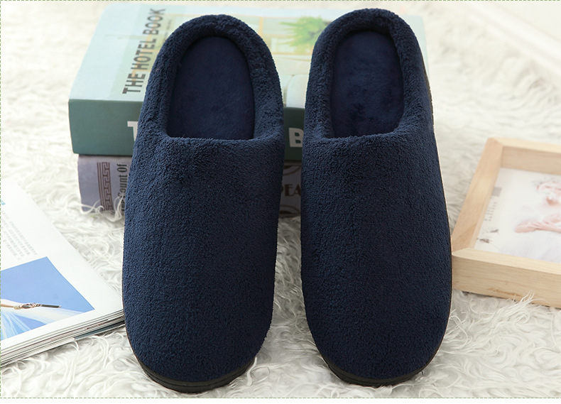 Hausschuhe aus Fleeceplüsch für Damen und Herren, für den Sommer, Frühling, Outdoor, leicht, gemütlich, maschinenwaschbar, Memory Foam_voghion.com