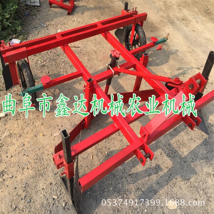 小型手扶车覆膜机 新型手扶车覆膜机 四轮牵引播种覆膜机