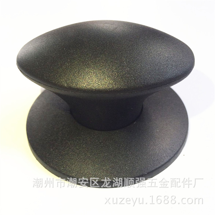 厂家直销 塑料三划珠 锅盖把手 锅耳 塑料手柄 不锈钢顶珠 锅盖钮|ms