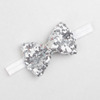 Children's high quality headband, nail sequins handmade with bow, accessory, new collection