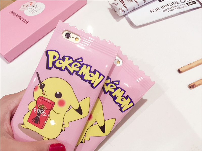 詳情_iphone6splus手機殼 IMD蘋果6糖果比卡丘