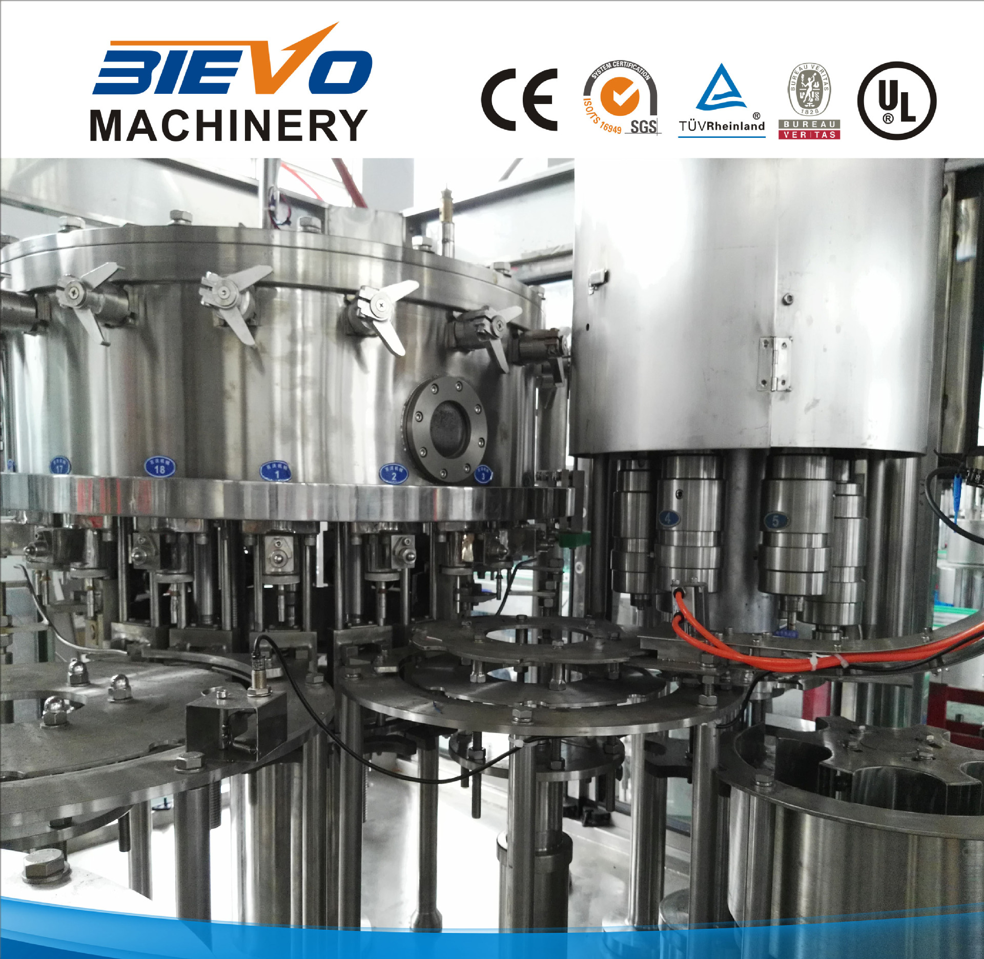 DGZ24-24-8系列专业含气饮料设备 雪碧可乐等饮料灌装设备