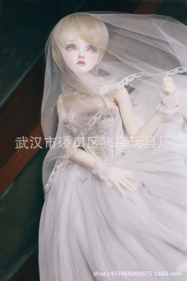 BJD baby clothes wedding dress wholesale