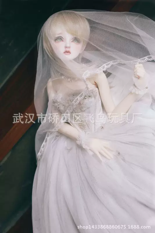 BJD baby clothes wedding dress wholesale
