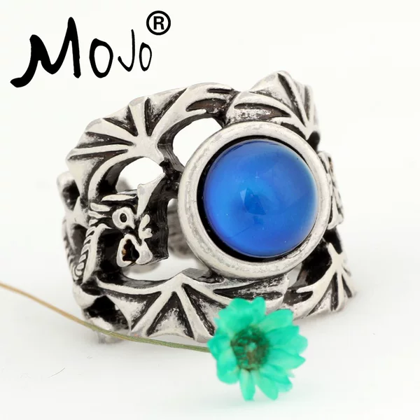 Factory Direct Sales New products stall supply temperature-sensitive jewelry hot selling temperature-sensitive color-changing Ring Ring Animation Creative