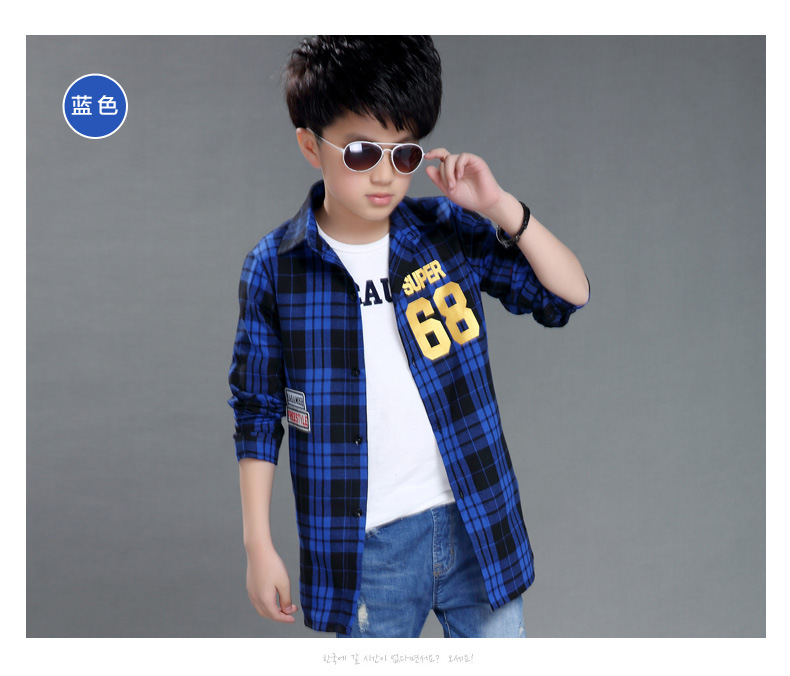 数字印花长袖衬衫_11