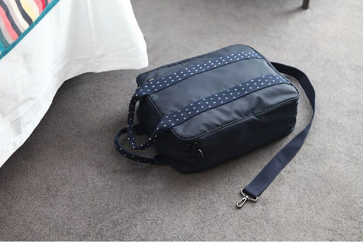 427g Weight Nylon Lining Material Zipper Closure Type Single Shoulder Strap Strap Type Business, Travel Occasion Nylon Material Solid Color Pattern Unisex Gender Square Shape Dark Blue, White, Green, Black Color Medium Size Trolley Travel Case Large-capacity Clothing Storage Bag Wholesale Nihaojewelry 20
