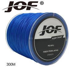 JOF Xinli fishing gear 4 braided PE strong horse fishing line 300 meters anti-biting line fishing line fishing line wholesale cross-border goods