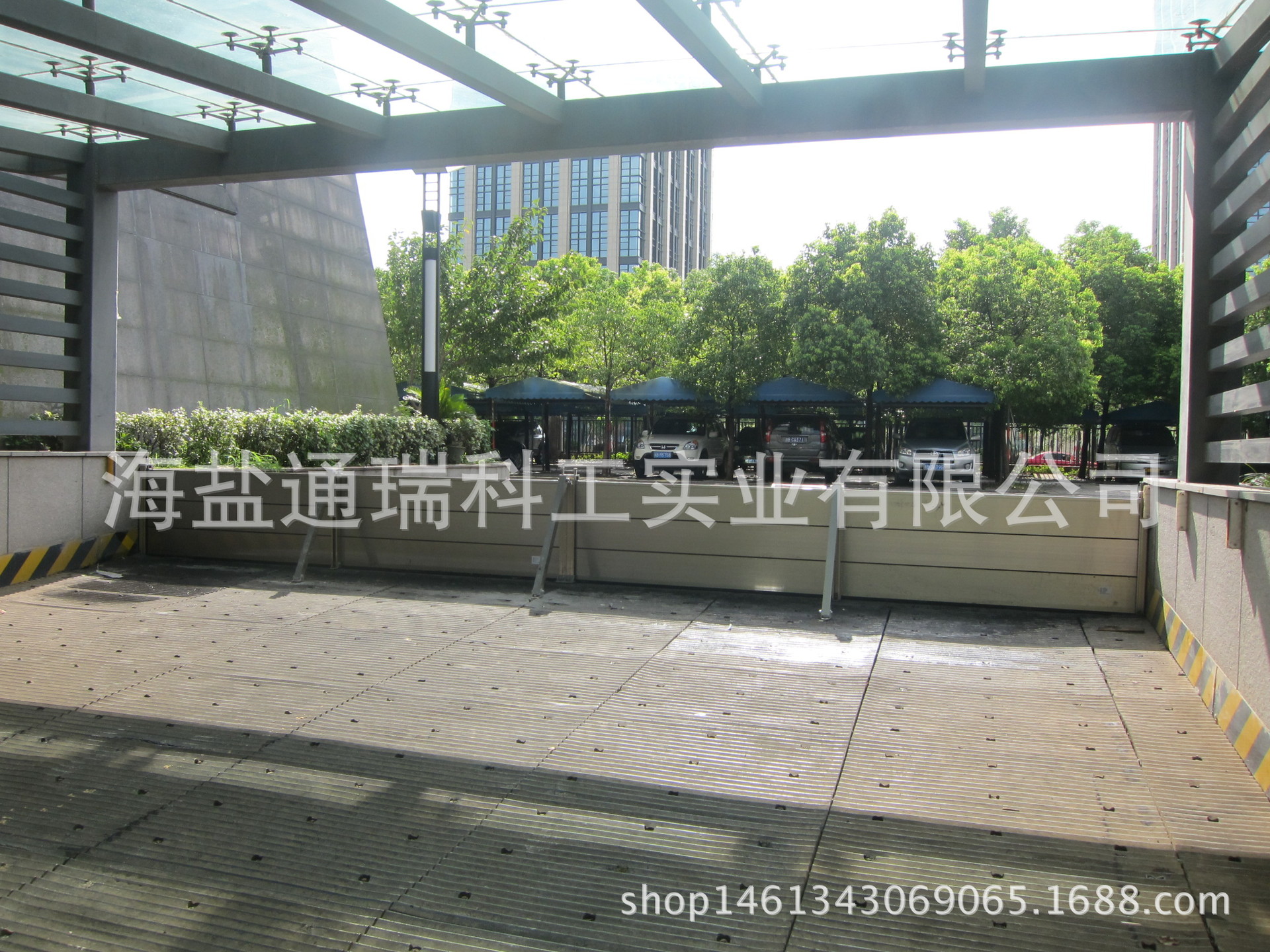 核电二厂车库出入口防汛挡水门防汛设施设备