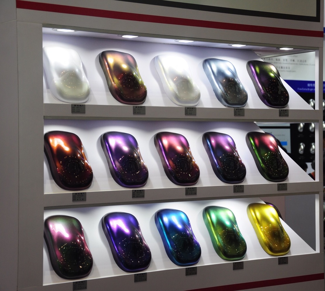 变色龙颜料珠光粉光学魔镜粉镜面高亮指甲闪粉亮片极光粉云锦粉