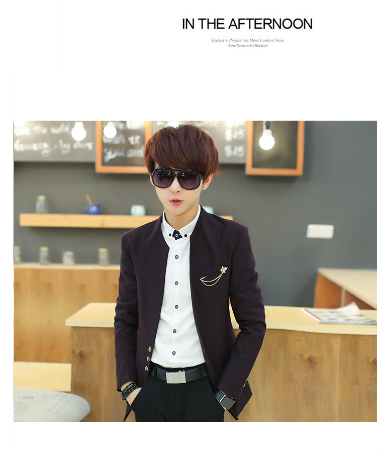 Costume homme en coton pour automne - Ref 1551423 Image 17