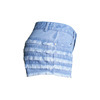 Multi-layered hairy denim shorts trendy light color thin shorts
