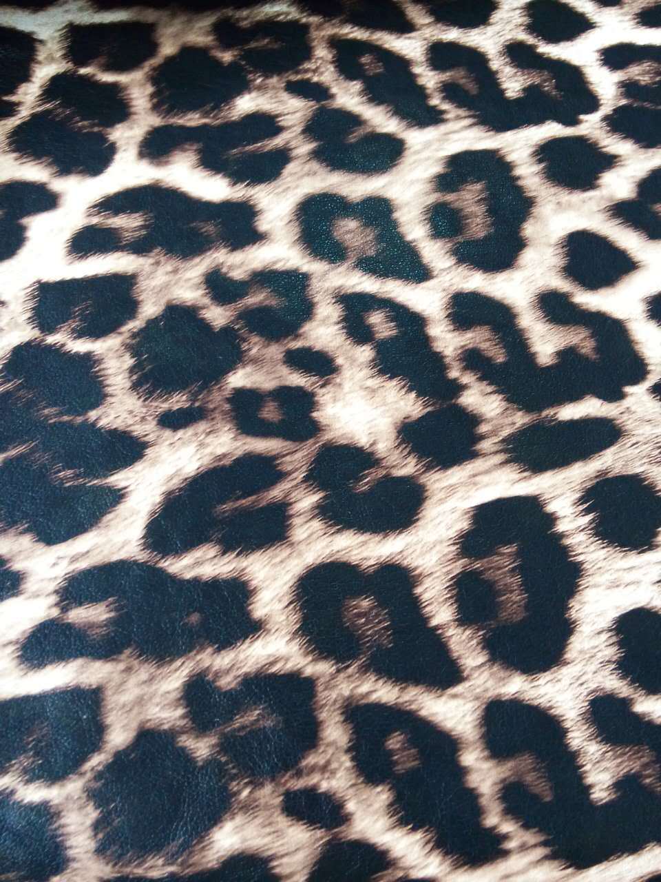 豹纹PU人造革湿法印花 厂家专业提供各类人造革 PU皮